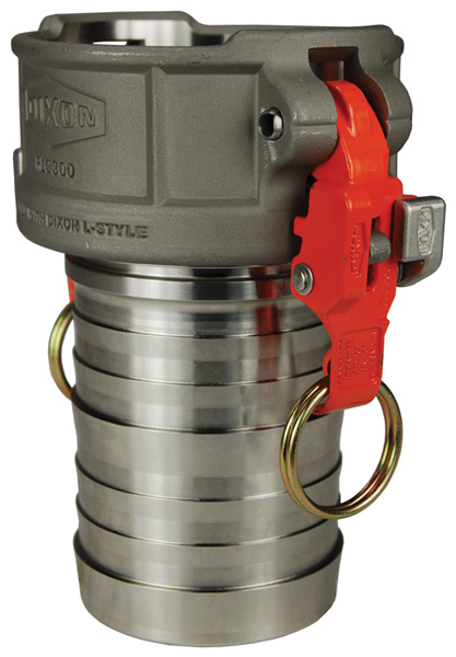 VENT-LOCK™ SAFETY EZ BOSS-LOCK™ CAM & GROOVE TYPE C COUPLER X HOSE SHANK